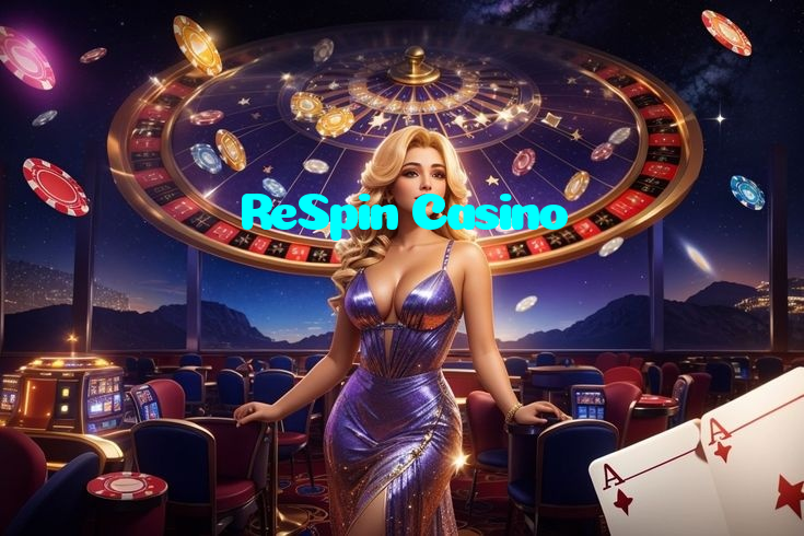 ReSpin Casino casino presented on mobile device in Pakistan with slots and live games